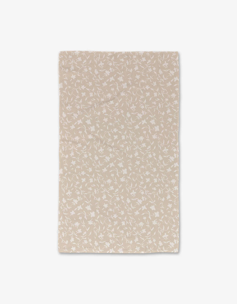 Geometry Luxe Hand Towel Tiny Floral-Geometry Towel-The Bugs Ear