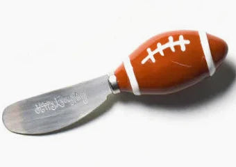 Happy Everything Football Embellishment Appetizer Spreader-Happy Everything-The Bugs Ear