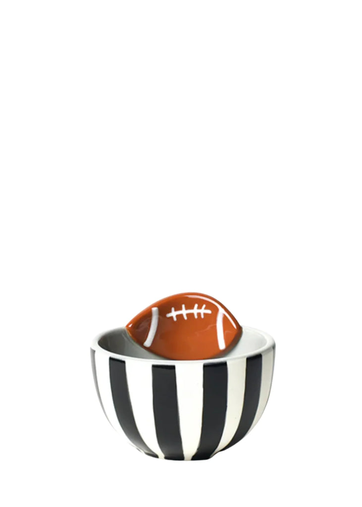 Happy Everything Football Embellishment Bowl-Happy Everything-The Bugs Ear