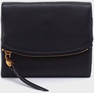 Hobo Fern Medium Trifold Wallet in Black-Hobo-The Bugs Ear