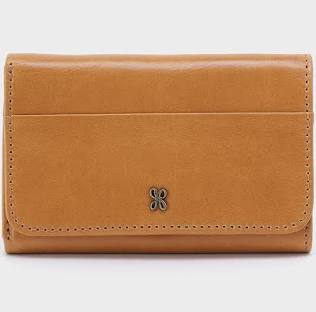 Hobo Jill Trifold Wallet in Natural-Hobo-The Bugs Ear