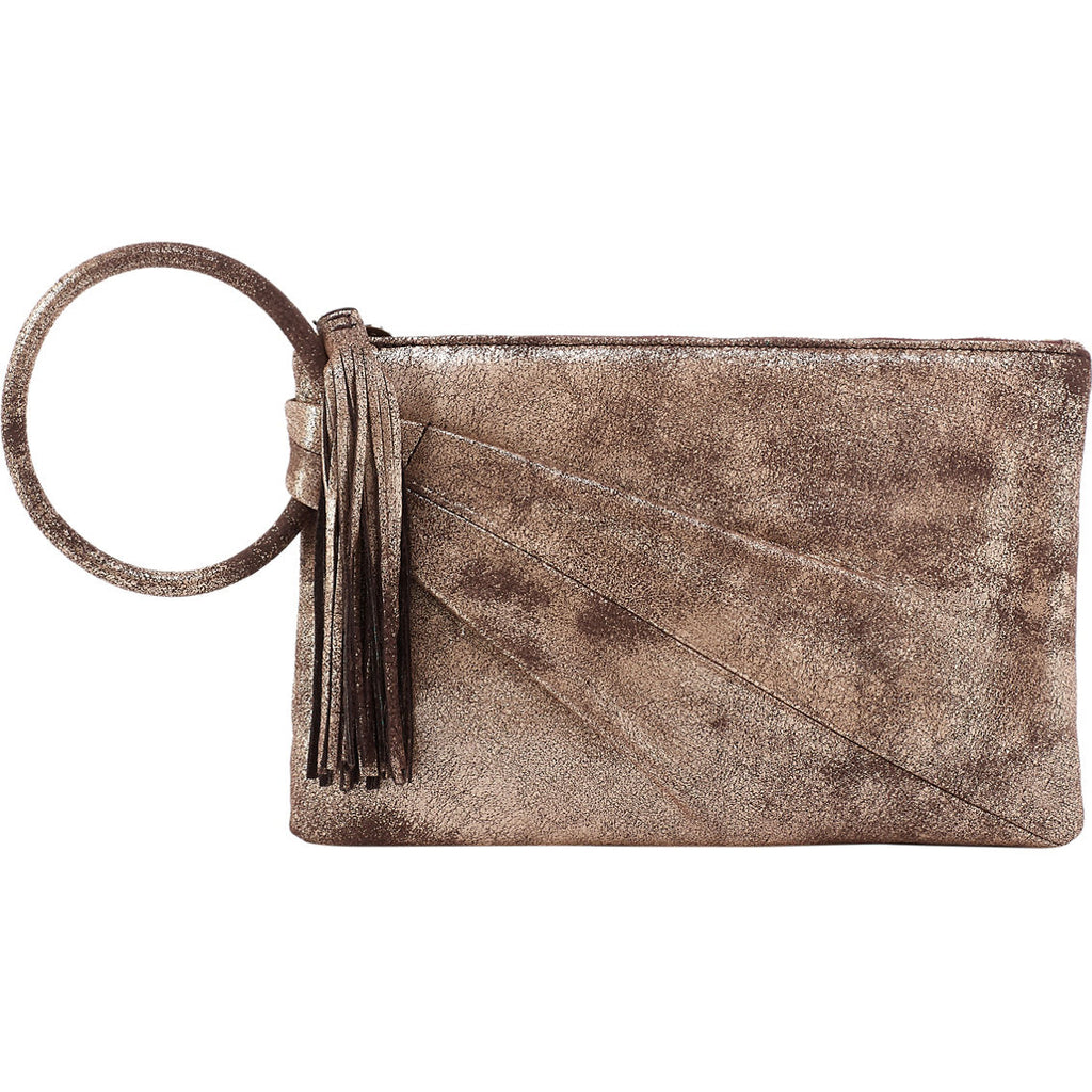 Hobo Sheila Soft Ring Clutch in Cocoa Platinum-Hobo-The Bugs Ear