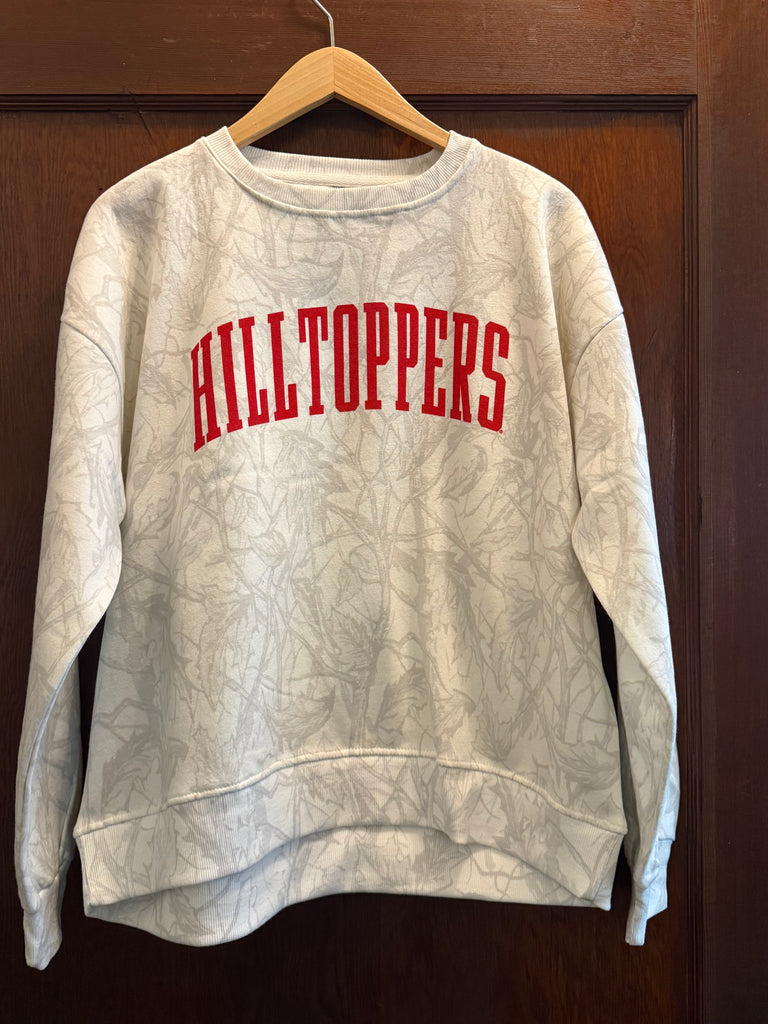 Western Camo Icy Woodland Kentucky Sweatshirt-Royce-The Bugs Ear