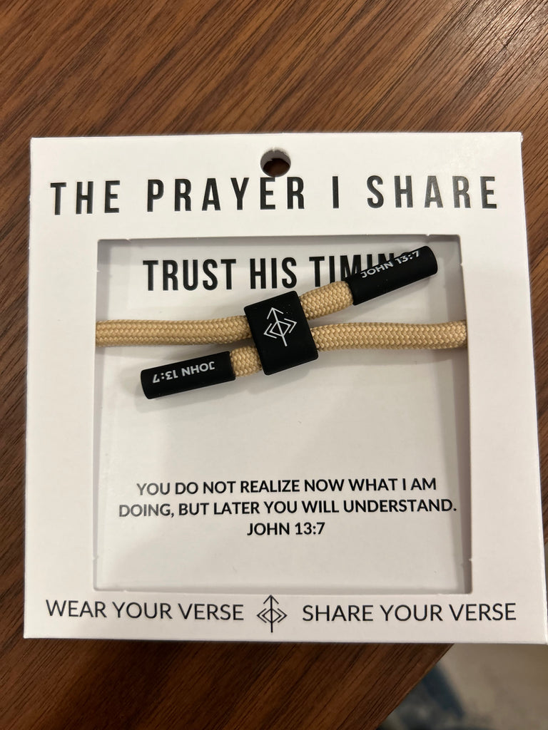 Trust His Timing The Prayer I Share-The Prayer I Share-The Bugs Ear