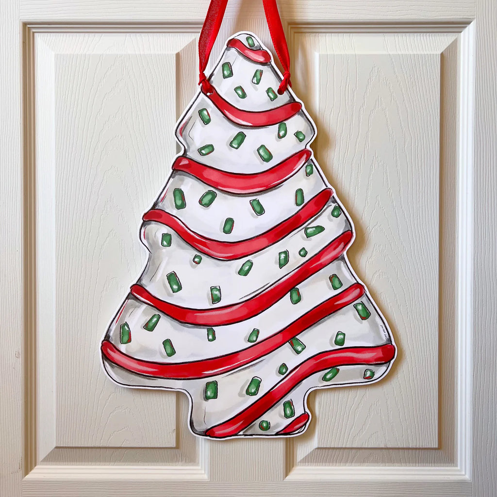 Christmas Cake Door Hanger-Home Malone-The Bugs Ear