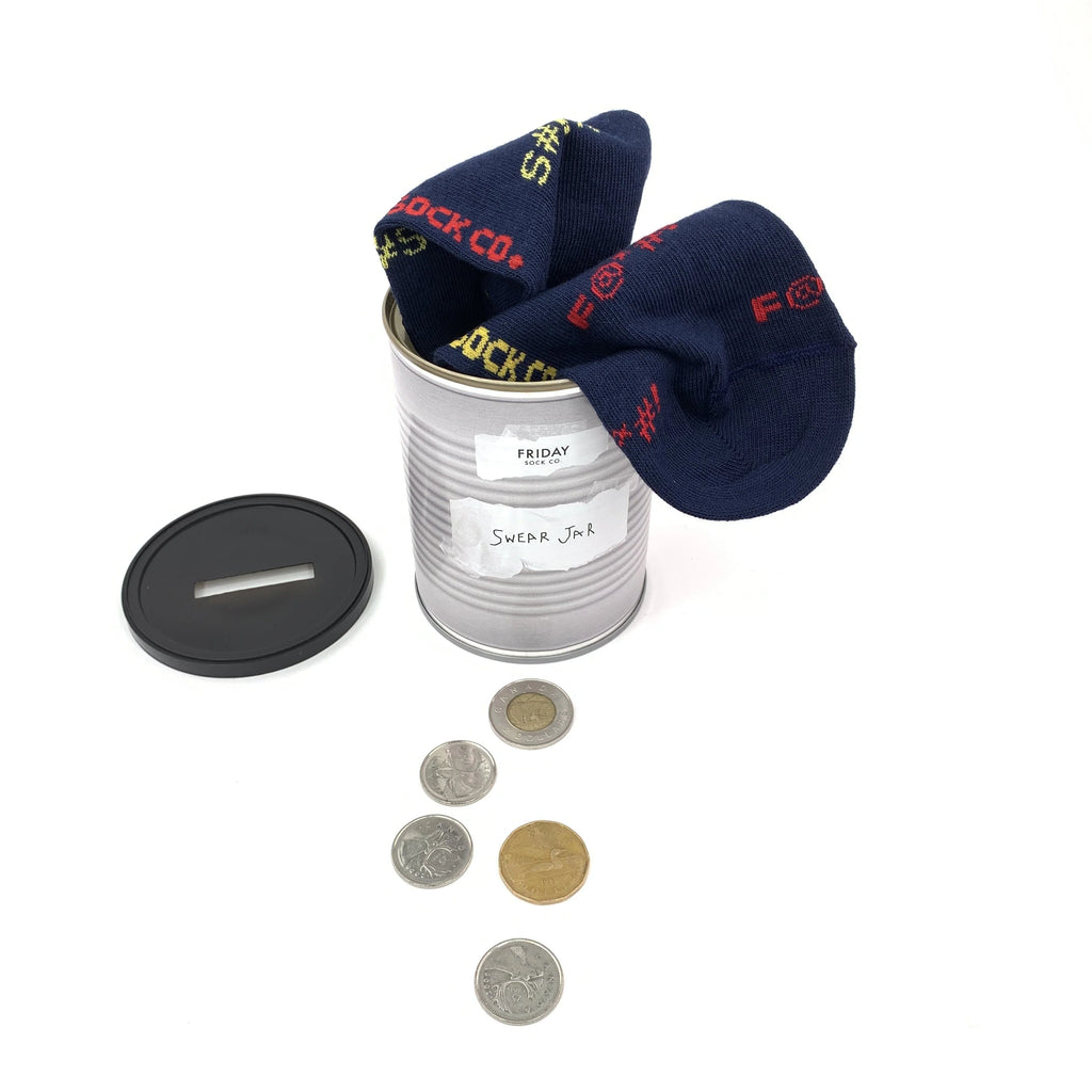 Swear Jar Canned Socks-Friday Sock Company-The Bugs Ear