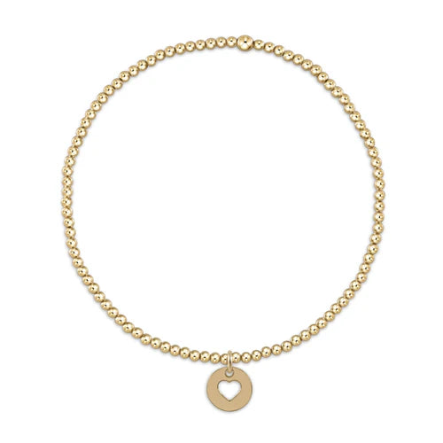 Enewton Classic Gold 2mm Bead Bracelet Love Small Gold Disc-Enewton-The Bugs Ear