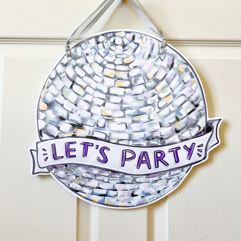 Disco Ball Door Hanger-Home Malone-The Bugs Ear