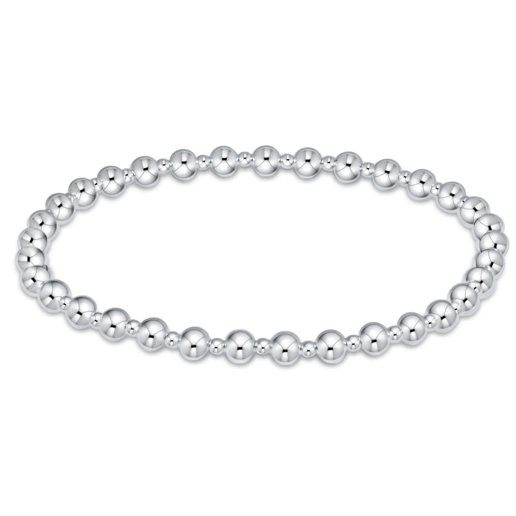 Enewton Classic Grateful Pattern 4mm Bead Bracelet Sterling Silver-Enewton-The Bugs Ear