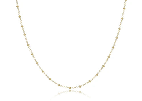 Enewton Choker Simplicity Chain Gold Classic 2mm Gold-Enewton-The Bugs Ear