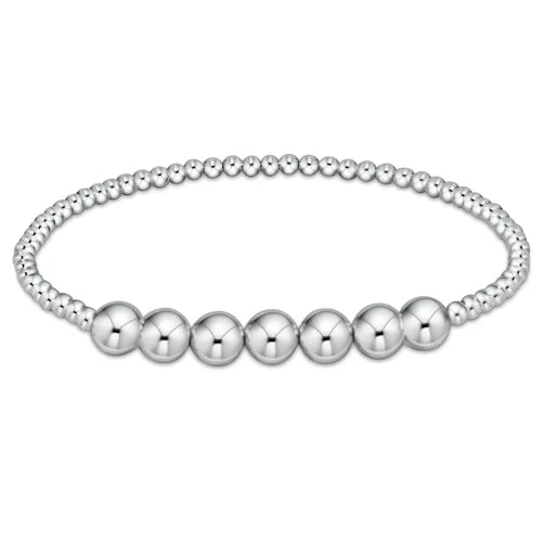 Enewton Classic Sterling Beaded Bliss 3mm Bead Bracelet 6mm Sterling-Enewton-The Bugs Ear