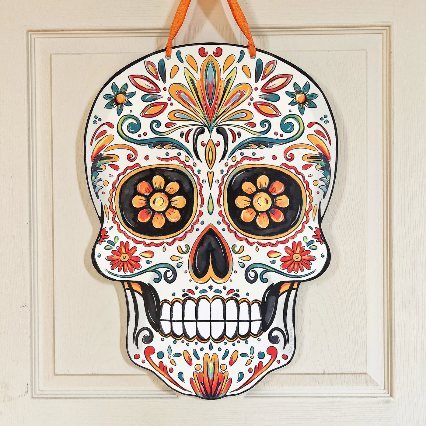 Sugar Skull Door Hanger – The Bugs Ear