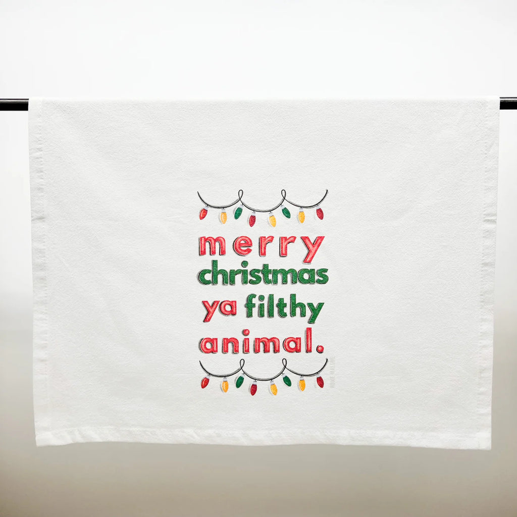 Filthy Animal Tea Towel-Home Malone-The Bugs Ear