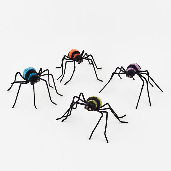 Spiders Assorted colors-One Hundred 80-The Bugs Ear