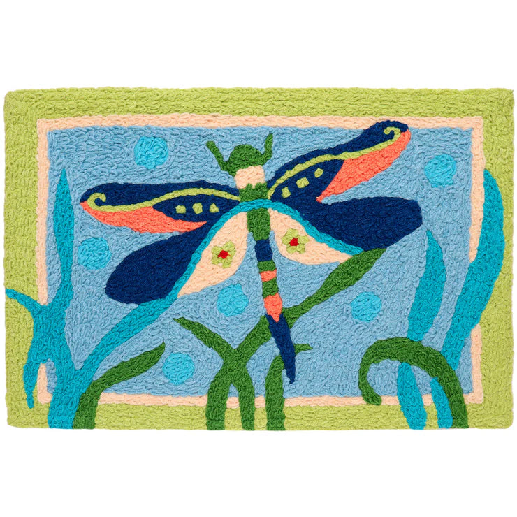 Jellybean Fancy Dressed Dragonfly Rug-Jellybean-The Bugs Ear
