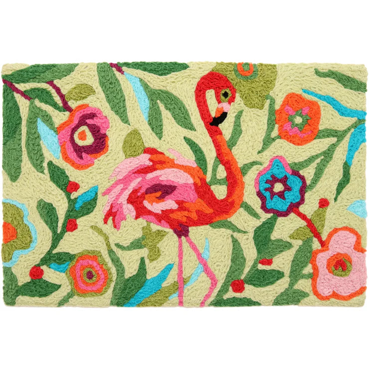 Jellybean Flamingo Garden Rug-Jellybean-The Bugs Ear