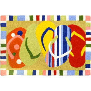 Jellybean Multi-Colored Sandals Rug-Jellybean-The Bugs Ear