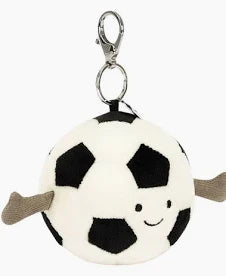Jellycat Amuseables Sports Soccer Bag Charm-Jellycat-The Bugs Ear