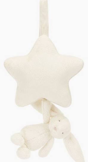 Jellycat Bashful Cream Bunny Musical Pull-Jellycat-The Bugs Ear