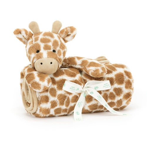Jellycat Bashful Giraffe Blankie-Jellycat-The Bugs Ear