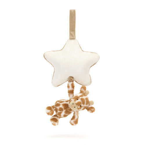 Jellycat Bashful Giraffe Musical Pull-Jellycat-The Bugs Ear