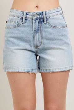 Judy Blue High Waist Rigid Magic Shorts-Judy Blue-The Bugs Ear