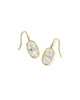 Kendra Scott Lee Luxe Gold Drop Earrings-Kendra Scott-The Bugs Ear