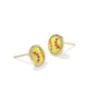 Kendra Scott Softball Gold Stud Earrings-Kendra Scott-The Bugs Ear