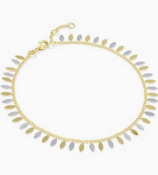 Kendra Scott Kayla Mixed Metal Anklet-Kendra Scott-The Bugs Ear