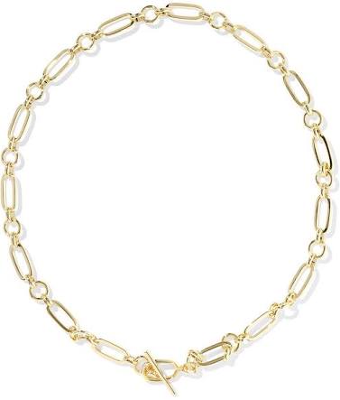 Kendra Scott Sylvia Gold Metal Link and Chain Necklace-Kendra Scott-The Bugs Ear