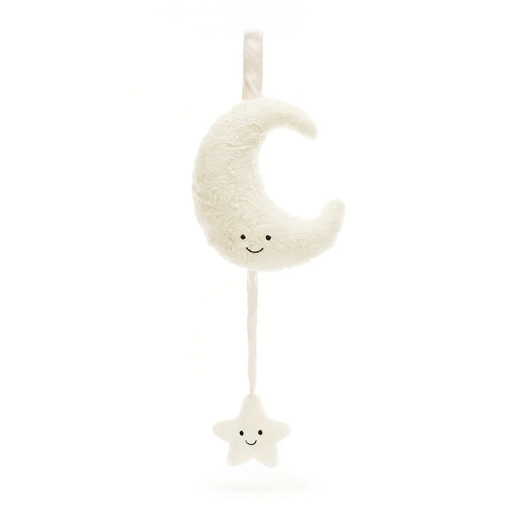 Jellycat Amuseables Moon Musical Pull-Jellycat-The Bugs Ear