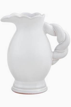 Medium Twisted Handle Pitcher Vase Mud Pie-Mud pie-The Bugs Ear