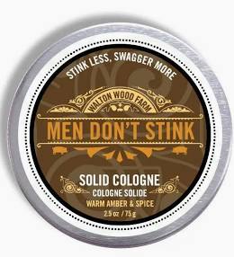 Men Don't Stink Solid Cologne-Walton Wood Farm-The Bugs Ear