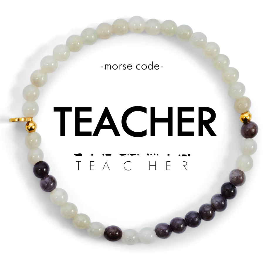 Morse Code Bracelet in TEACHER-Ethicgoods-The Bugs Ear