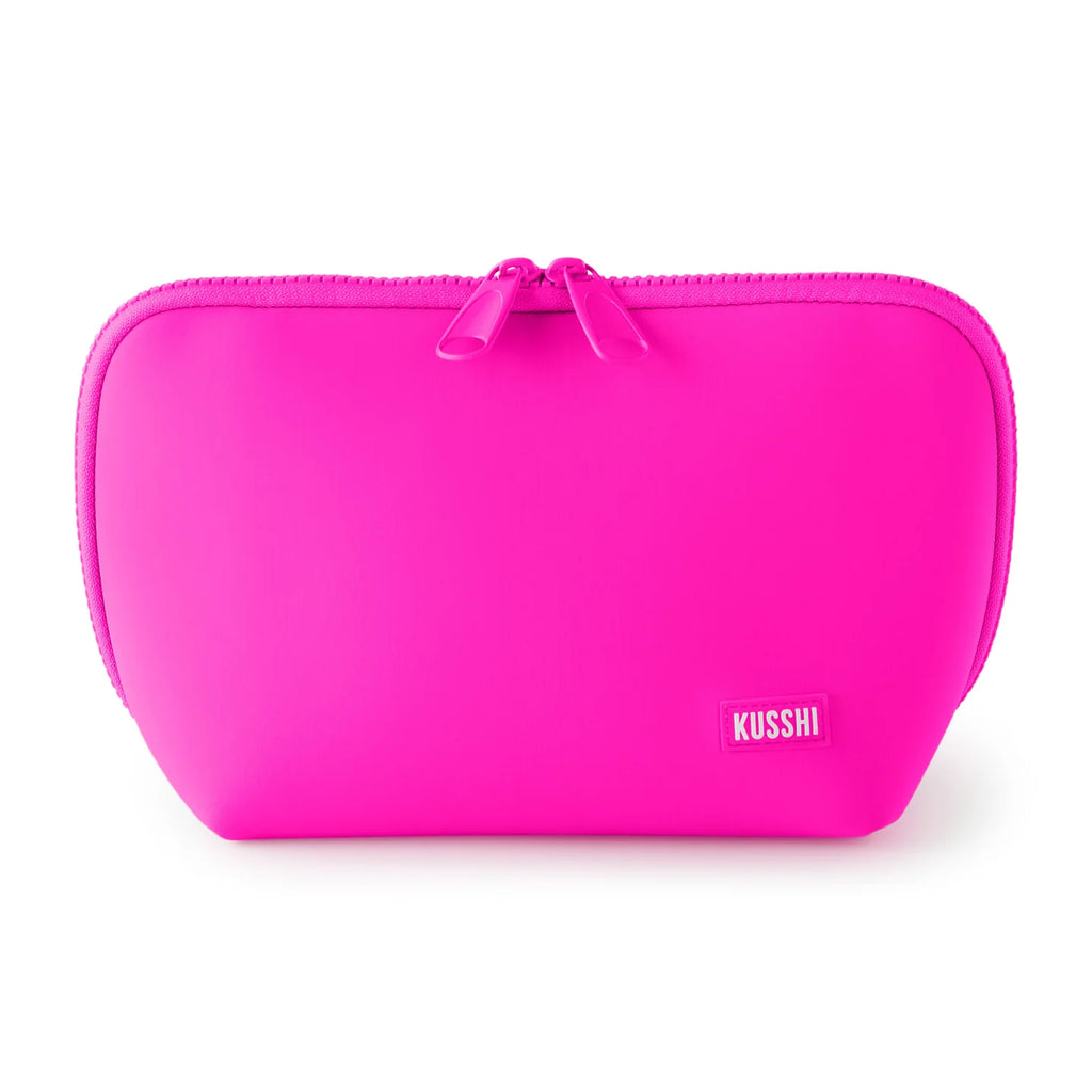 Neoprene Collection Makeup Bag Assorted Colors-Kusshi-The Bugs Ear