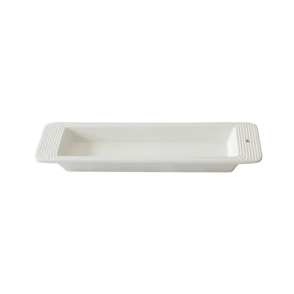 Nora Fleming Pinstripes Cracker Tray-Nora Fleming-The Bugs Ear