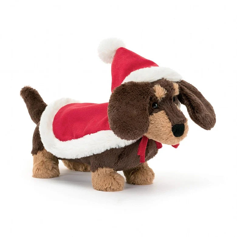 Jellycat Winter Warmer Otto Sausage Dog-Jellycat-The Bugs Ear