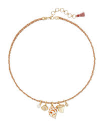 Kendra Scott Oleana Gold Charm Necklace-Kendra Scott-The Bugs Ear
