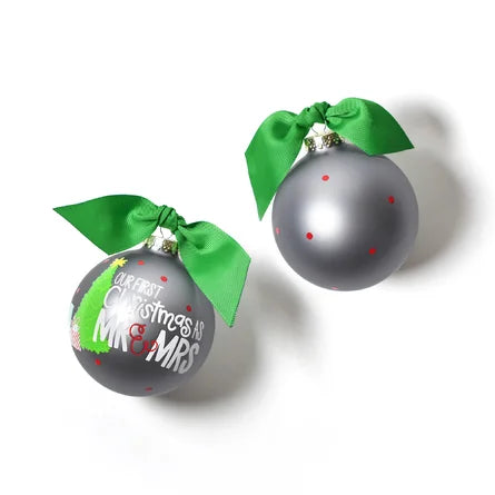 Coton Colors First Christmas as Mr. & Mrs. 2023 Ornament-Coton Colors-The Bugs Ear