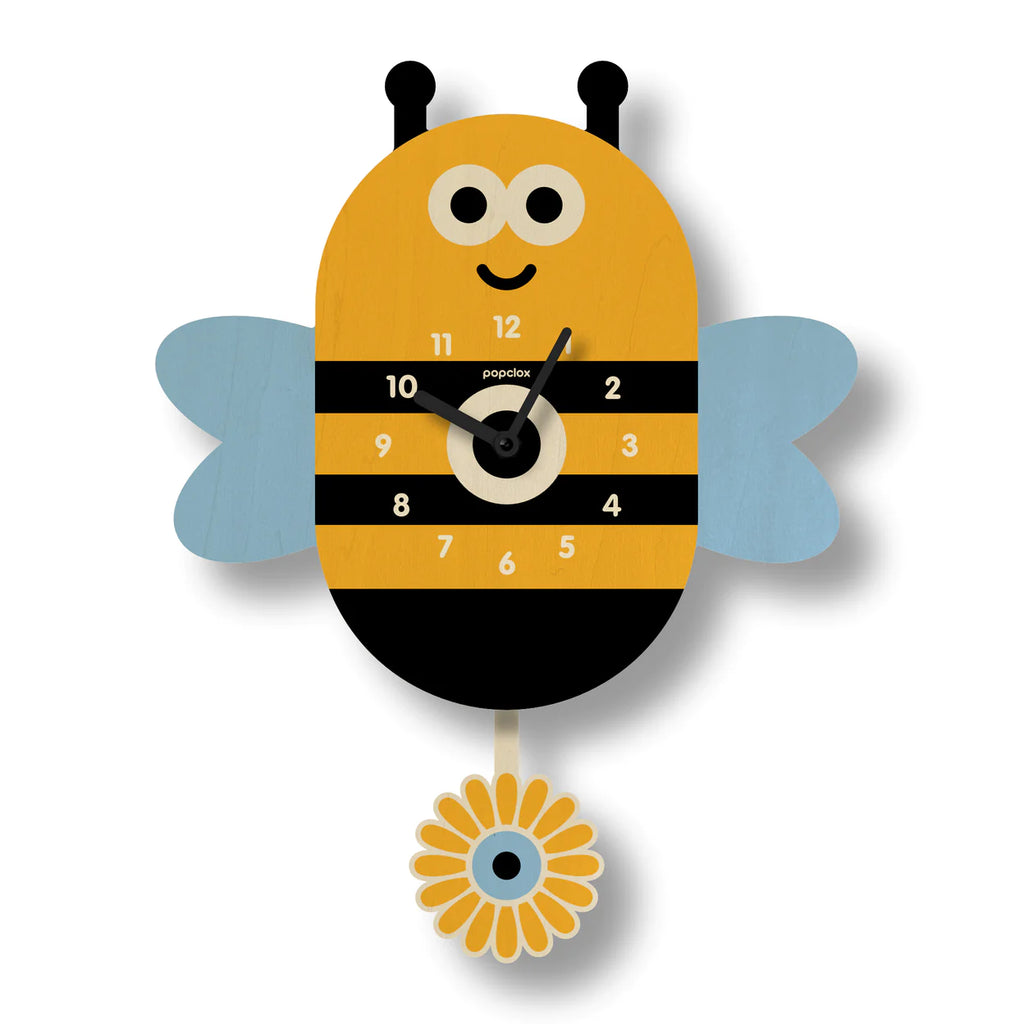 Bee Pendulum Clock-Popclox-The Bugs Ear