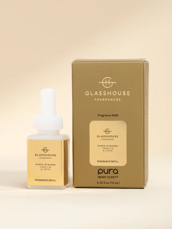 Pura Glasshouse Kyoto in Bloom Smart Vial-Capri Blue Candles-The Bugs Ear