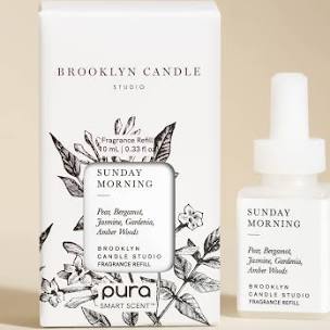 Pura Sunday Morning Brooklyn Candle Studio Small Vial-Capri Blue Candles-The Bugs Ear
