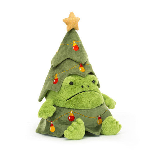 Jellycat Christmas Tree Ricky Rain Frog-Jellycat-The Bugs Ear