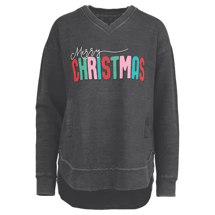 Colorful Christmas Sweatshirt-Royce-The Bugs Ear