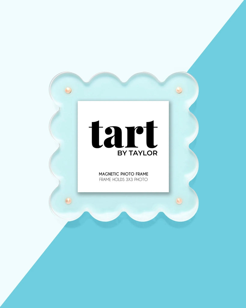 Seafoam Mini Acrylic Picture Frame-Tart By Taylor-The Bugs Ear