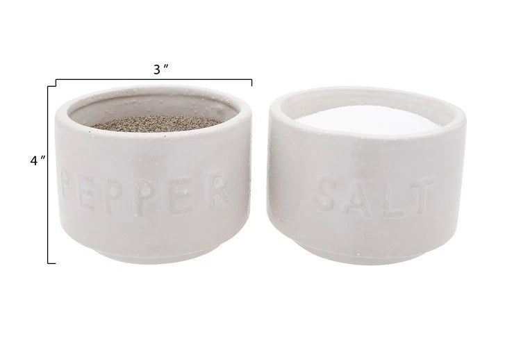 Stacked Salt and Pepper Pots-Creative Co-op-The Bugs Ear