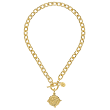 Susan Shaw Bulldog Toggle Necklace-Susan Shaw-The Bugs Ear