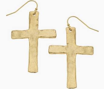 Susan Shaw Cross Earrings-Susan Shaw-The Bugs Ear