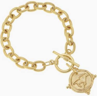 Susan Shaw Race Horse Intaglio Bracelet-Susan Shaw-The Bugs Ear