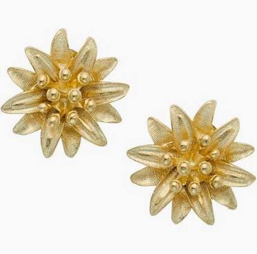 Susan Shaw Water Lily Studs-Susan Shaw-The Bugs Ear